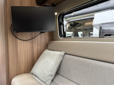 Avtex TV in a campervan